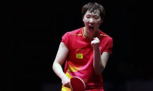 4-0横扫张本美和！王曼昱女单半决赛对阵陈幸同